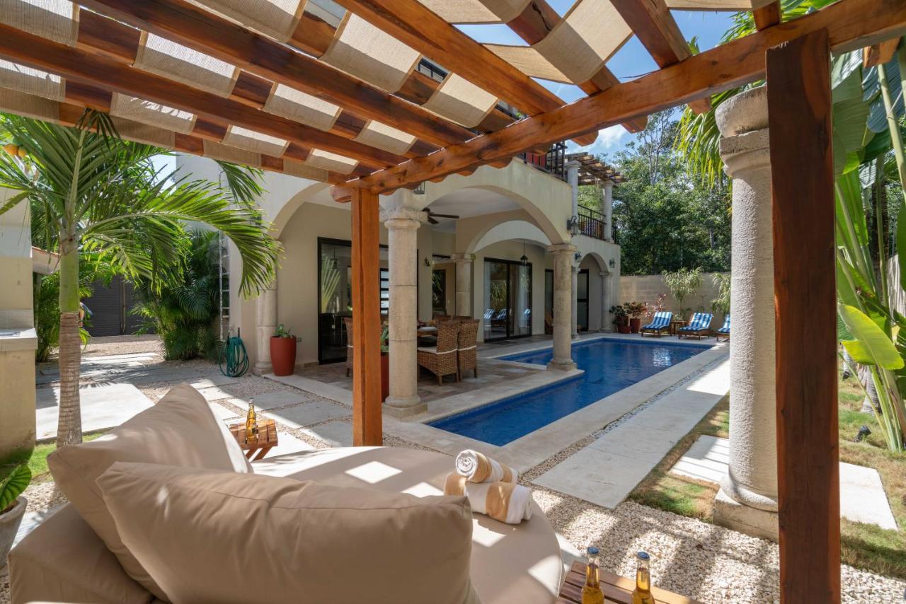 Tulum Stunning Villa For 10-Cabana-Private Pool-Parking Exteriör bild