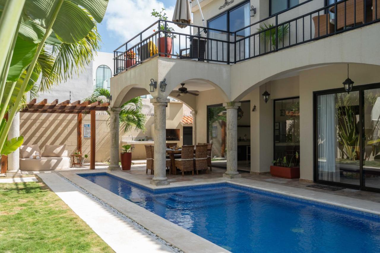 Tulum Stunning Villa For 10-Cabana-Private Pool-Parking Exteriör bild