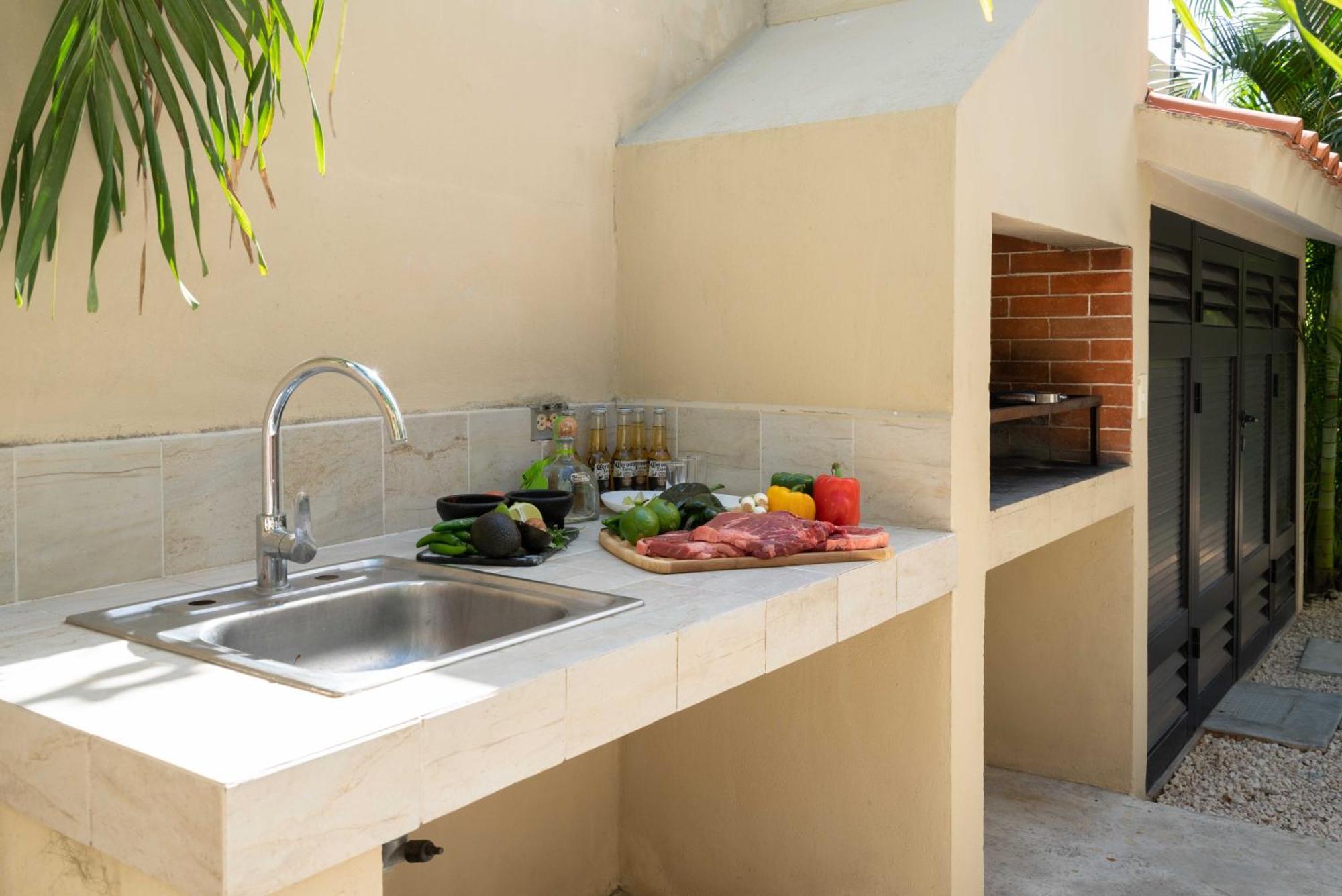 Tulum Stunning Villa For 10-Cabana-Private Pool-Parking Exteriör bild