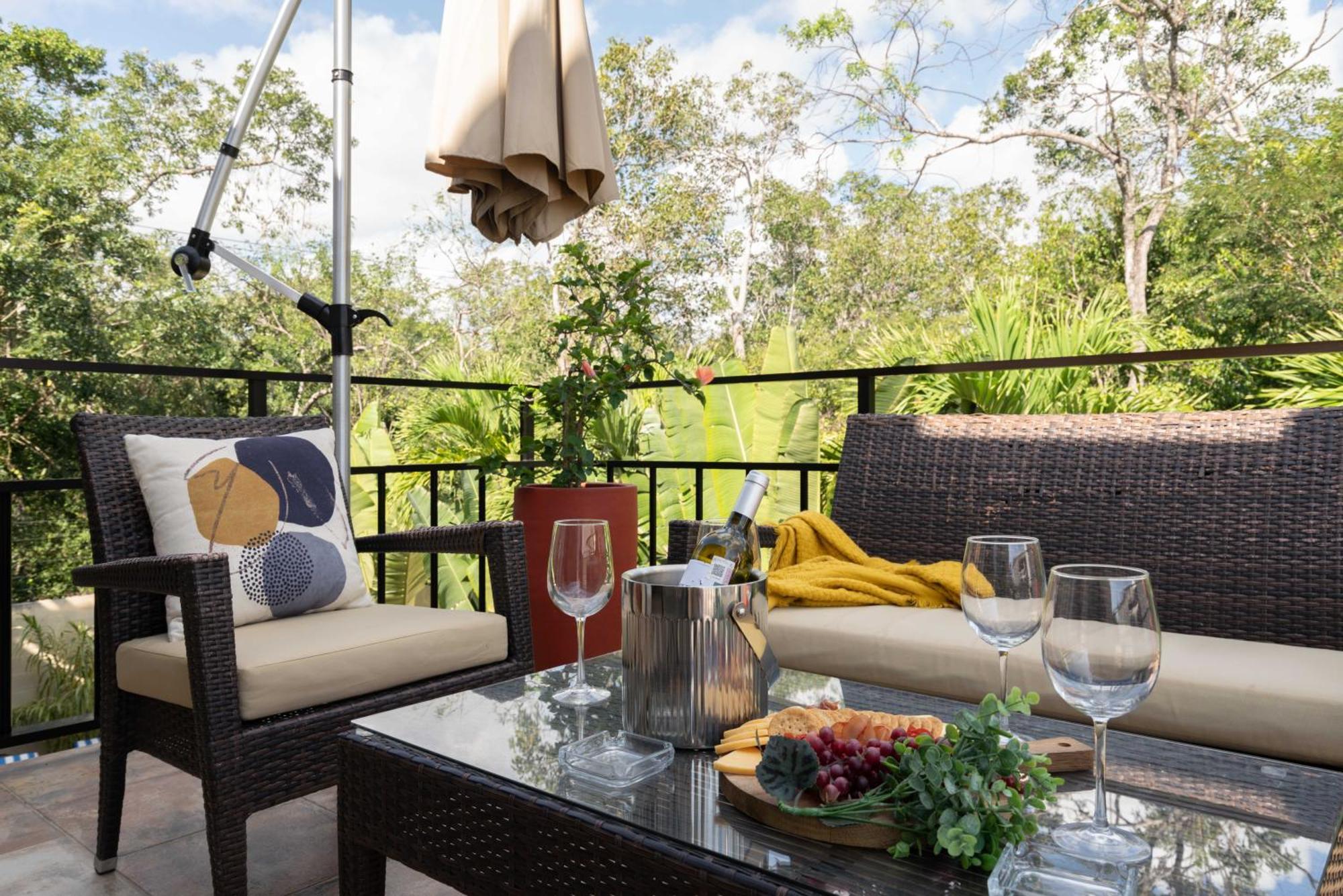 Tulum Stunning Villa For 10-Cabana-Private Pool-Parking Exteriör bild