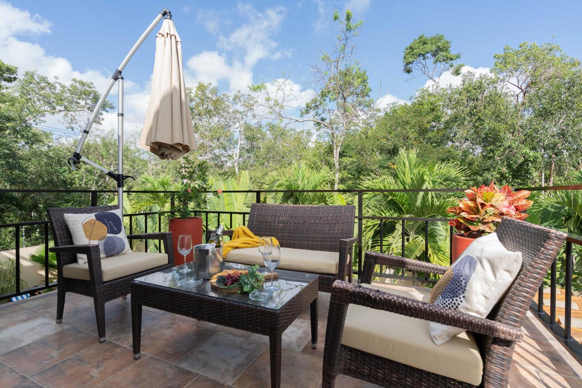 Tulum Stunning Villa For 10-Cabana-Private Pool-Parking Exteriör bild