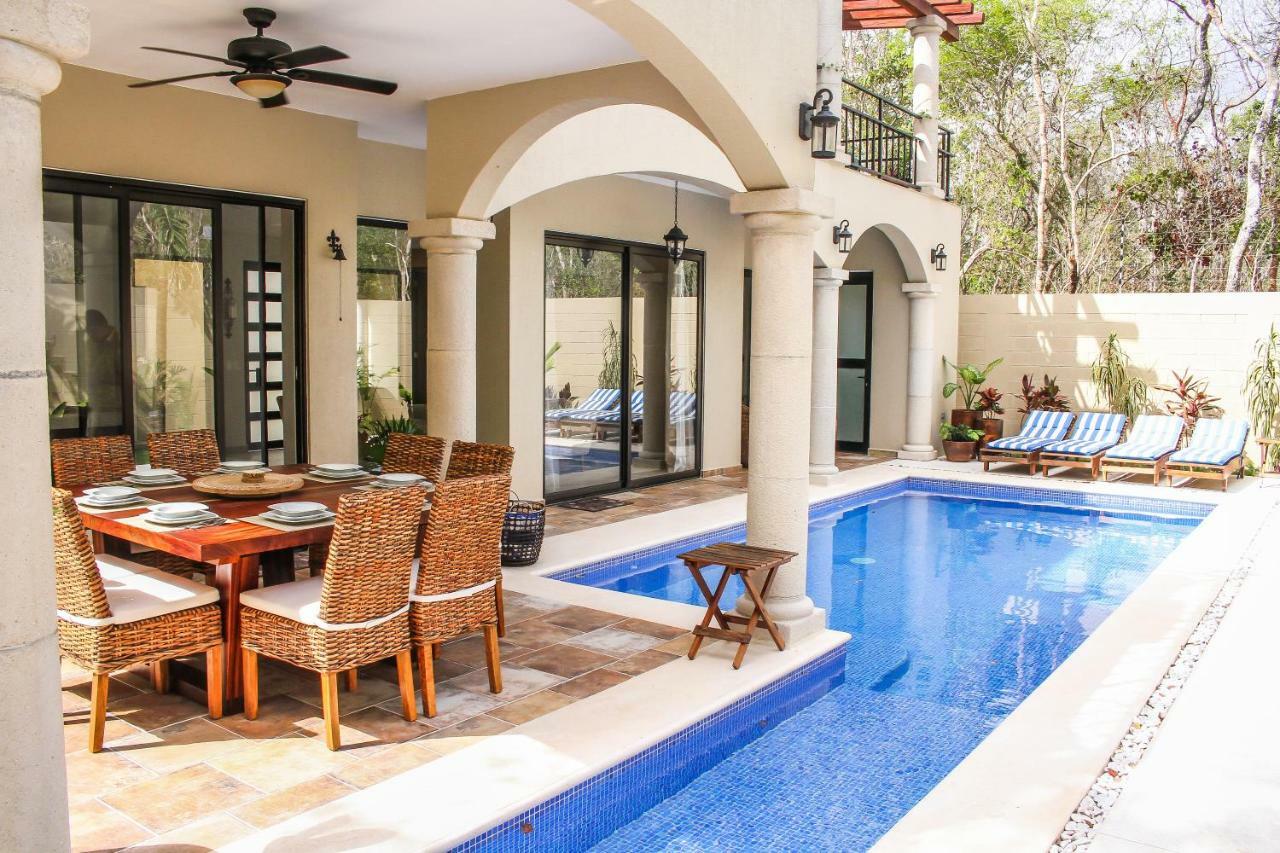 Tulum Stunning Villa For 10-Cabana-Private Pool-Parking Exteriör bild