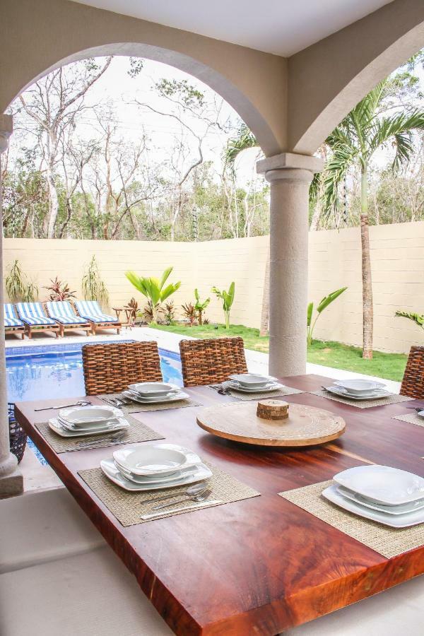 Tulum Stunning Villa For 10-Cabana-Private Pool-Parking Exteriör bild